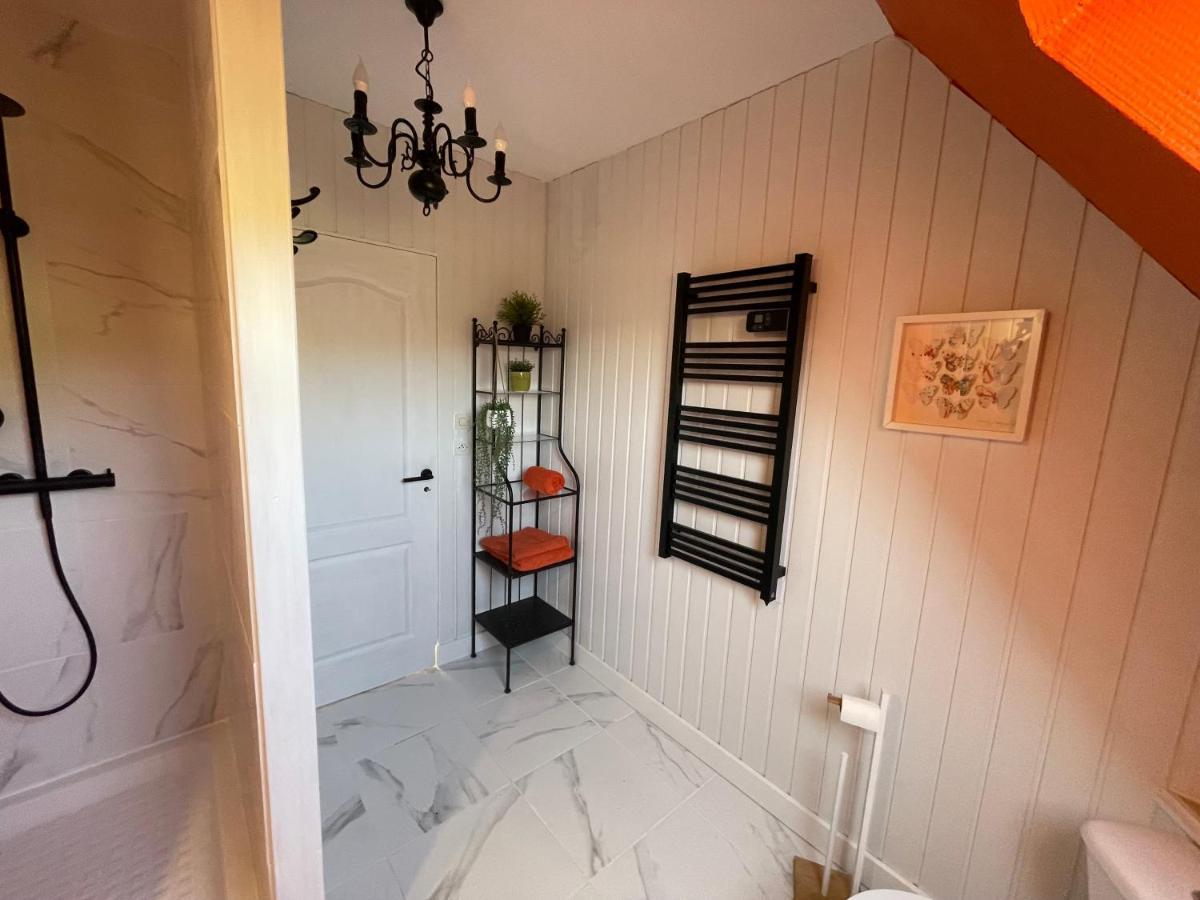 Belle Chambre Double Orange Tout Bonnement Bien Putot-en-Auge Exterior foto