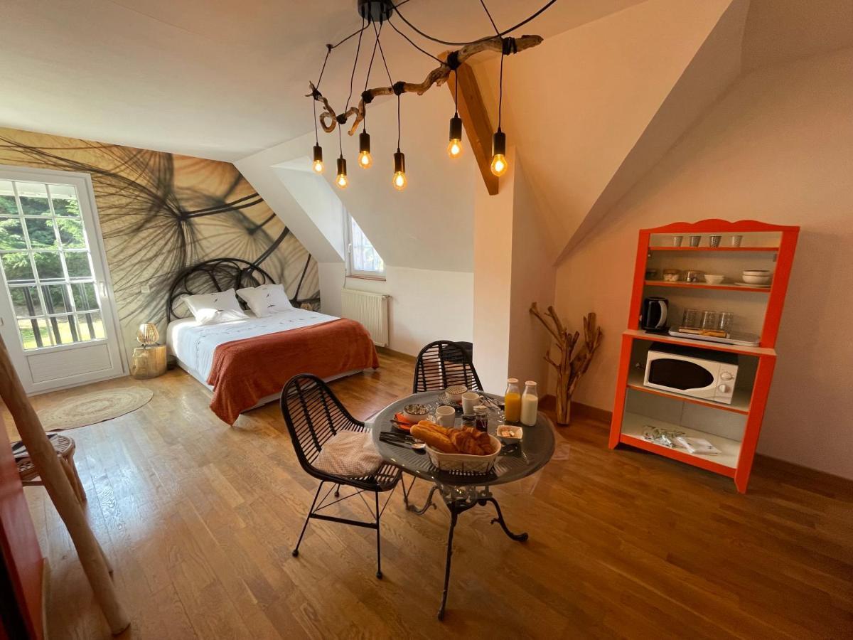 Belle Chambre Double Orange Tout Bonnement Bien Putot-en-Auge Exterior foto