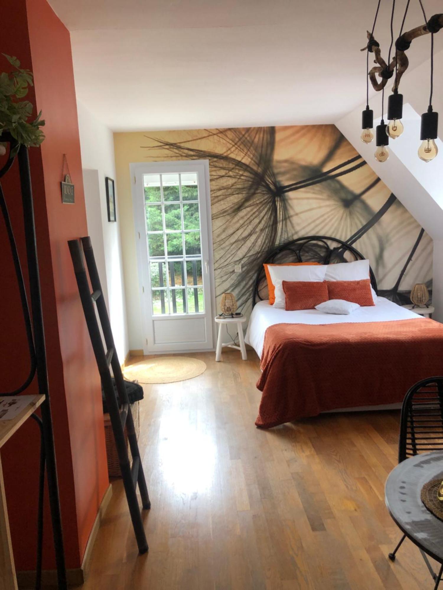 Belle Chambre Double Orange Tout Bonnement Bien Putot-en-Auge Exterior foto
